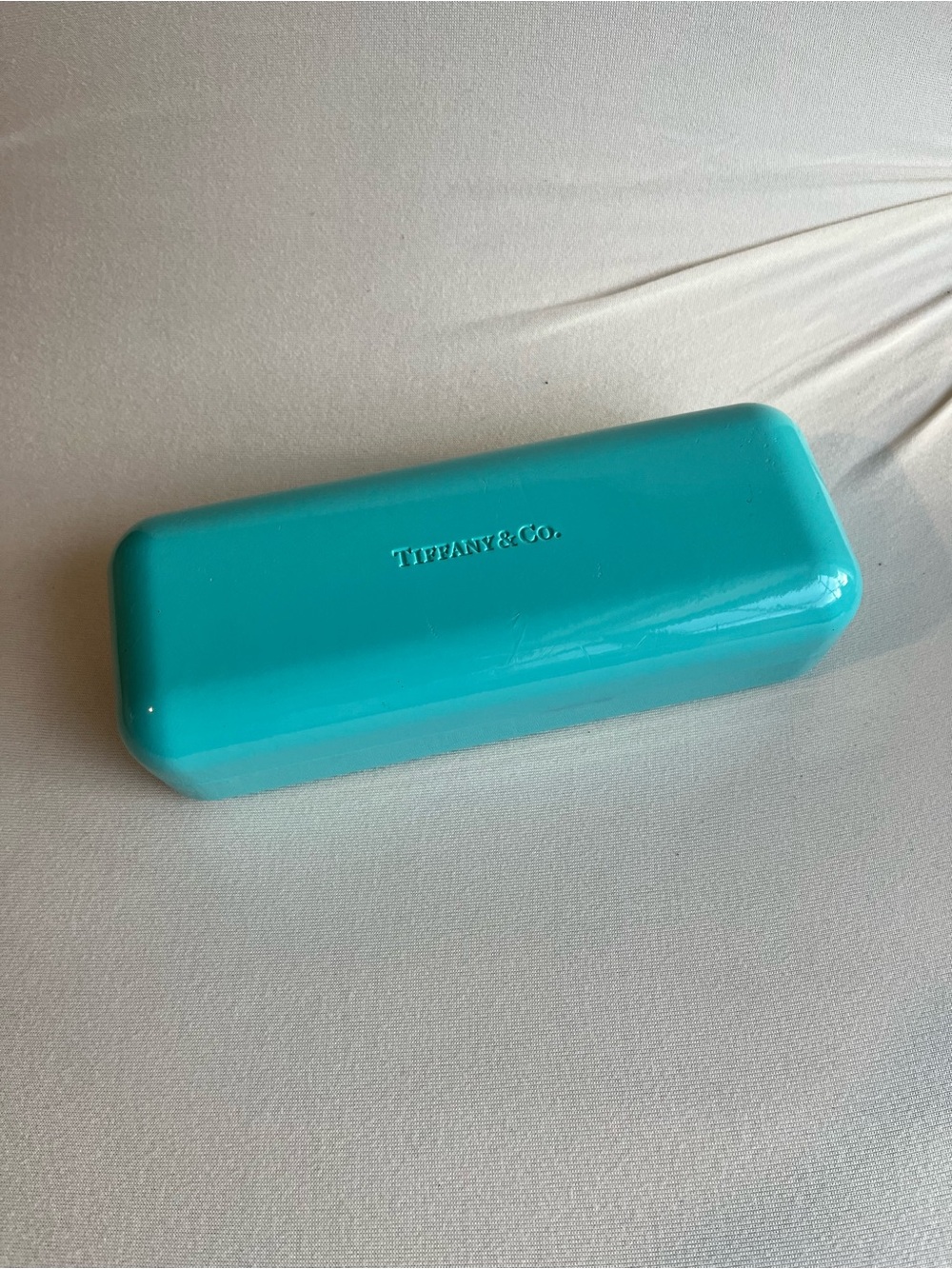 Tiffany & Co. Robin's Egg Blue Hard Eyeglass Case